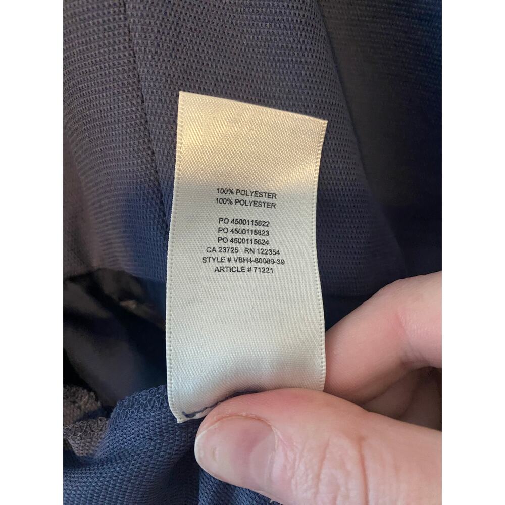 WILFRED ECOULEMENT DRESS GRANITE BLUE SIZE 4 - Picture 8 of 10